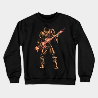 Guitar man Crewneck Sweatshirt